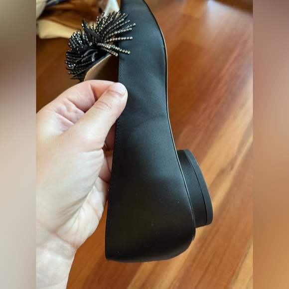 NWOT Charles by Charles David Satin Sequin Loafers - Picture 4 of 4